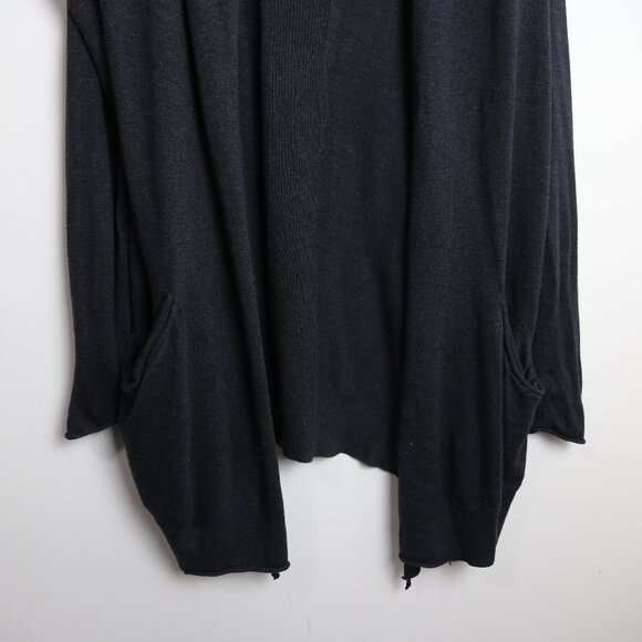 Aritzia Wilfred Silk Cashmere Long Sleeve Thin Cardigan Sweater Sz Medium - Picture 3 of 9